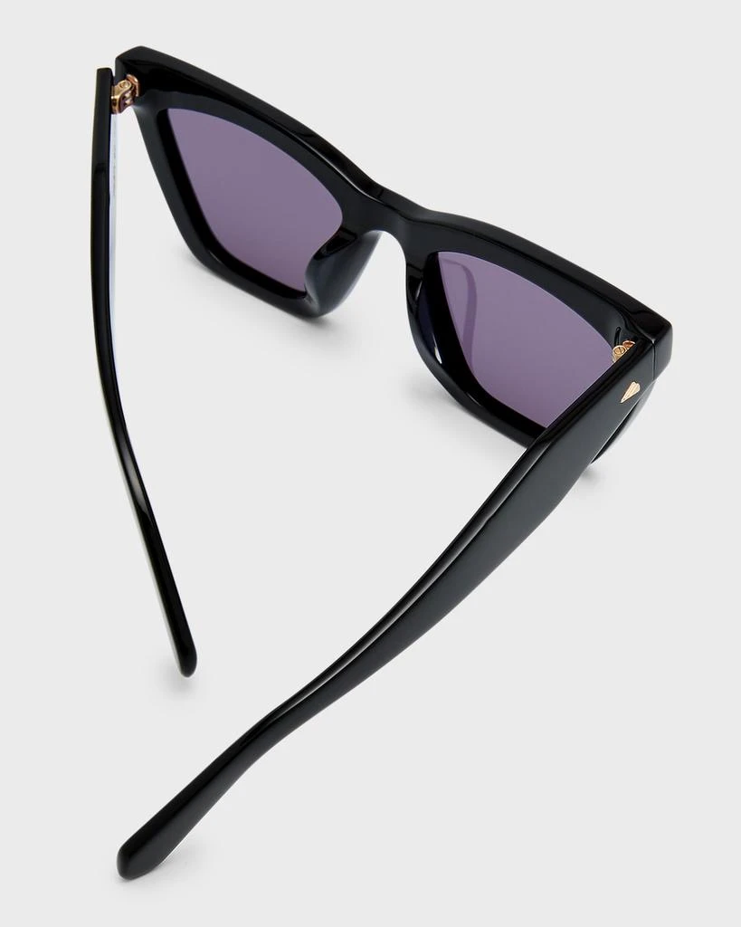 商品KAREN WALKER|Logo Acetate Cat-Eye Sunglasses,价格¥1468,第5张图片详细描述