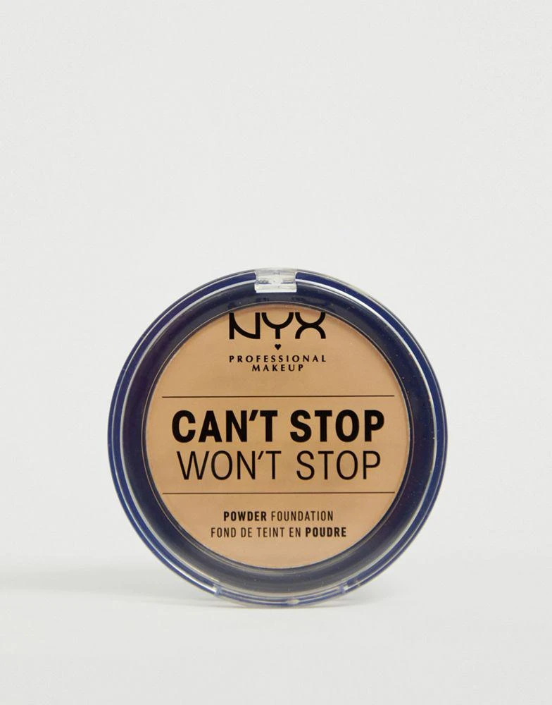 商品NYX Professional Makeup|NYX Professional Makeup Can't Stop Won't Stop Powder Foundation,价格¥99,第5张图片详细描述