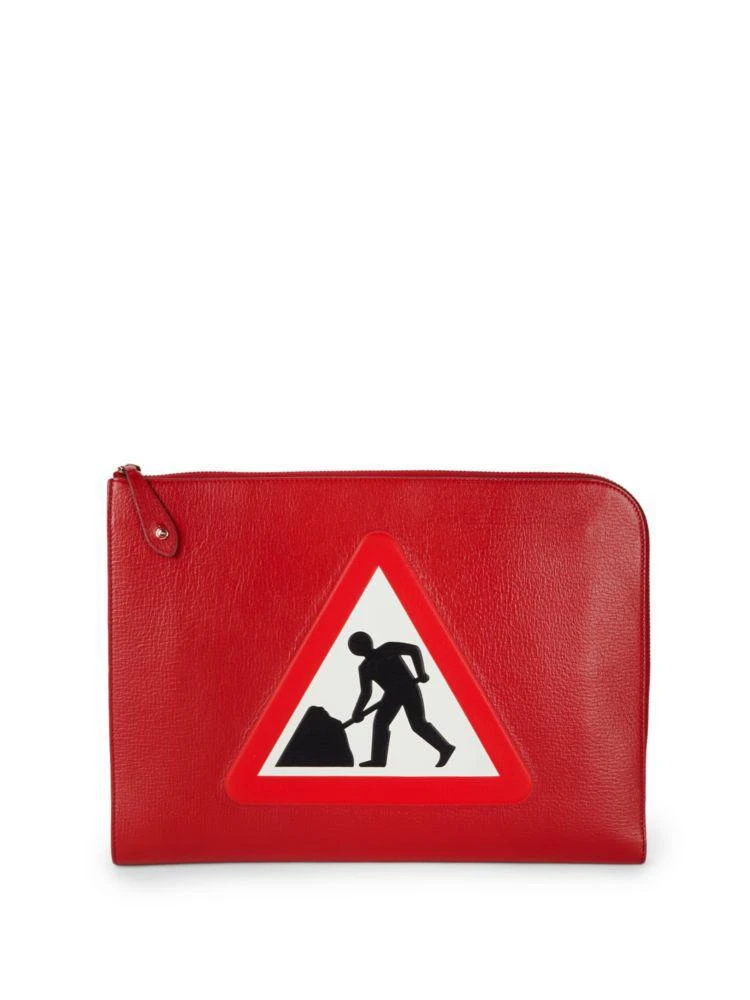 商品Anya Hindmarch|Patch Leather Document Case,价格¥3303,第1张图片
