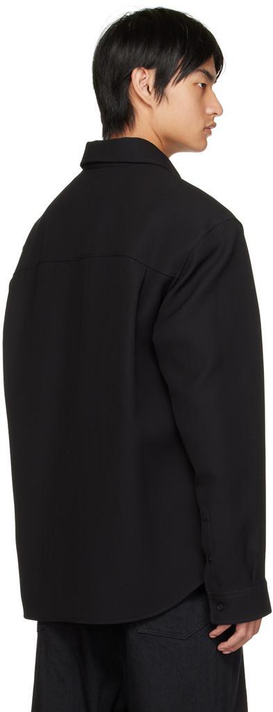 商品Balenciaga|Black Shirt Jacket,价格¥14484,第5张图片详细描述