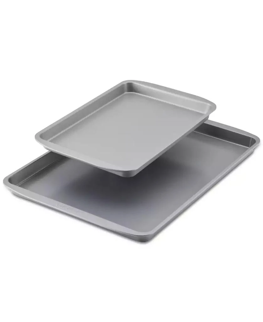 商品Farberware|SmartBrown Nonstick Bakeware Sheet Pans, Set of 2,价格¥333,第1张图片