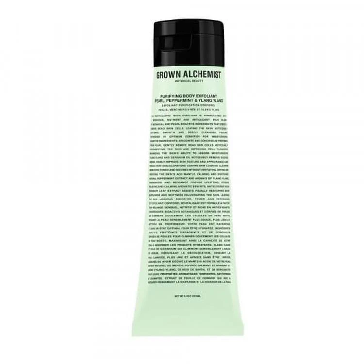 商品Grown Alchemist|Purifying Body Exfoliant: Pearl, Peppermint & Ylang Ylang - 170ml,价格¥102,第1张图片