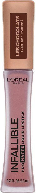 商品L'Oreal Paris|Infallible Pro Matte Liquid Lipstick Les Chocolat,价格¥69-¥82,第1张图片