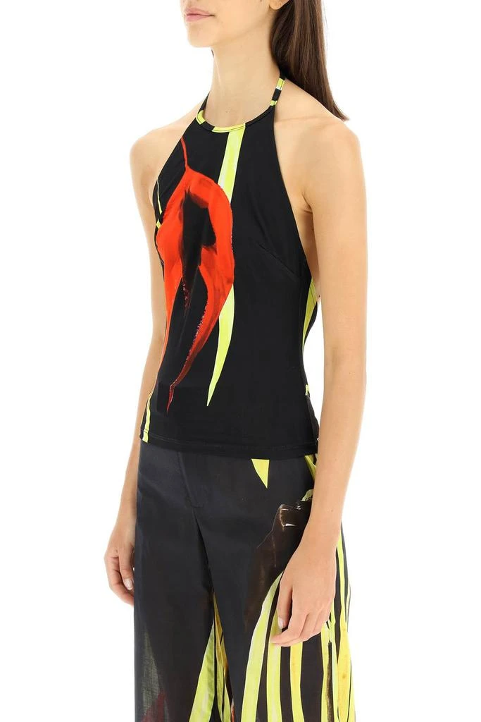 商品LOUISA BALLOU|Louisa ballou halter neckline stretch jersey top,价格¥1323,第4张图片详细描述