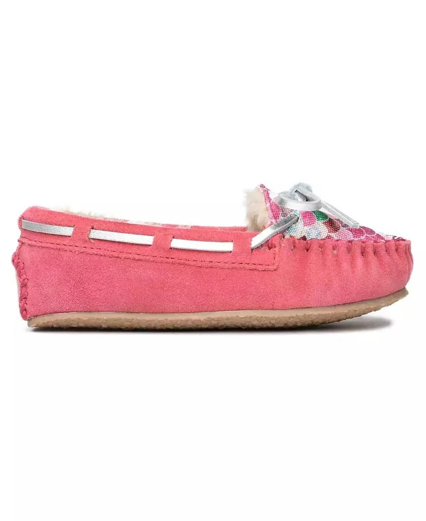 商品Minnetonka|Toddler Girls Cassie Moccasin Slippers,价格¥299,第2张图片详细描述