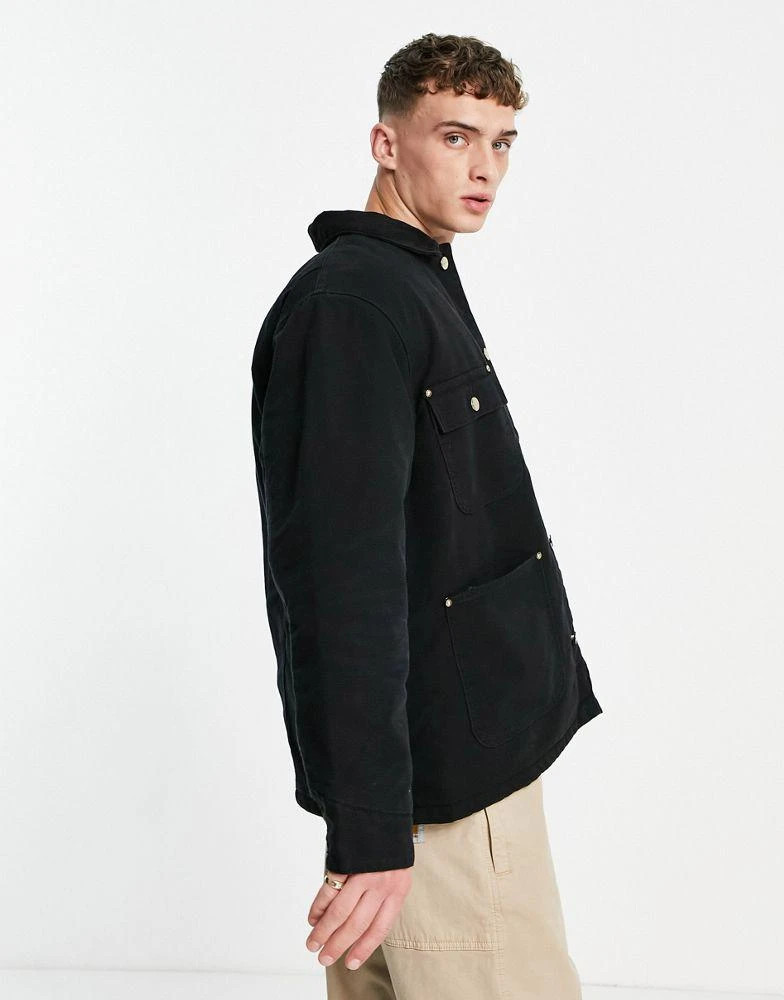 商品Carhartt|Carhartt WIP OG chore coat in black,价格¥1089,第2张图片详细描述