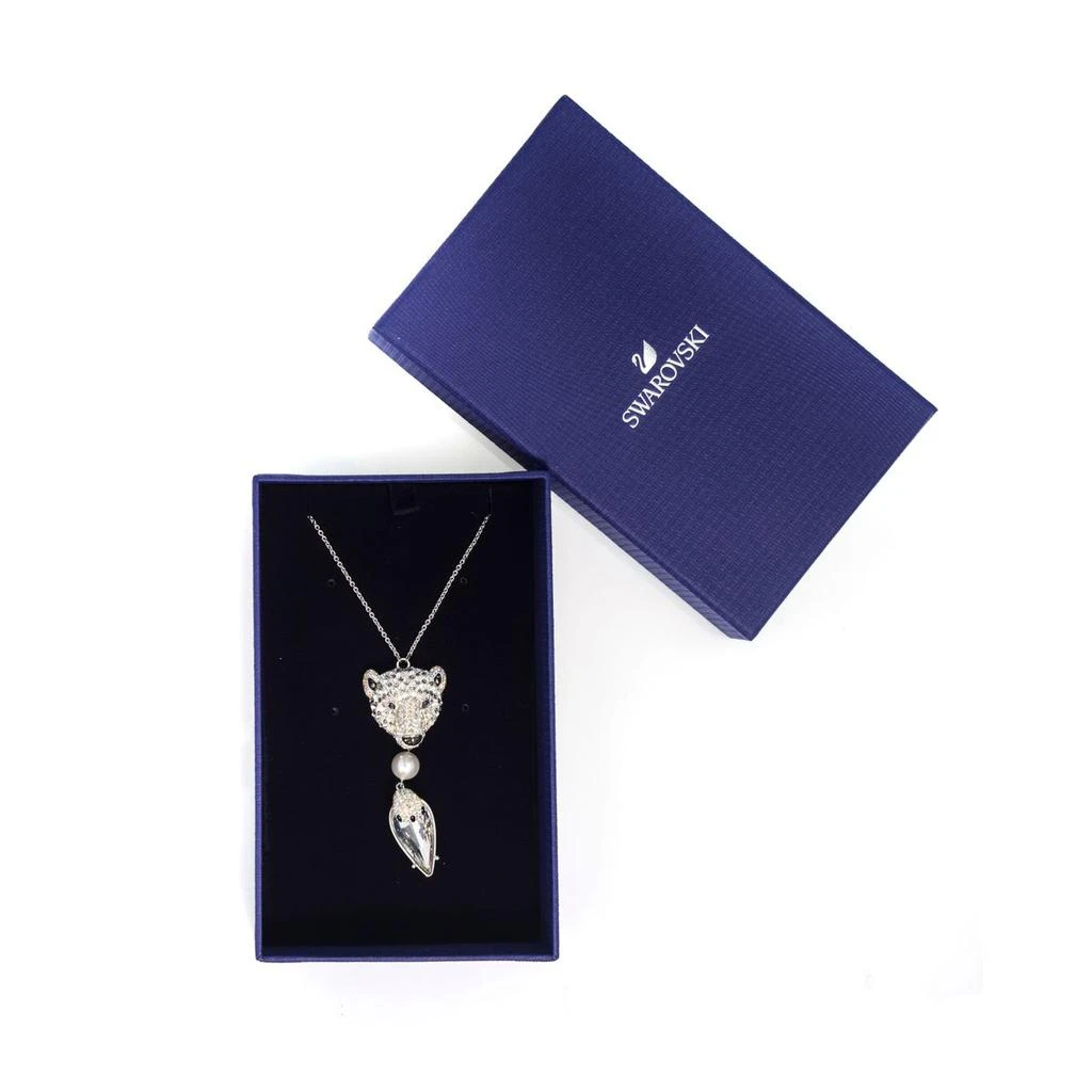 商品Swarovski|Swarovski Polar Bestiary Rhodium And Crystal Necklace 5498246,价格¥837,第2张图片详细描述