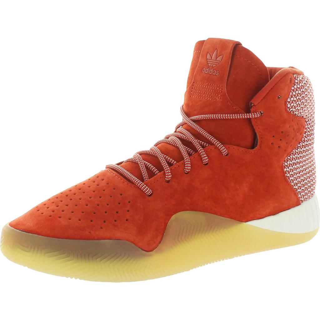 adidas Originals Mens Tubular Instinct Mixed Media Mid Top Fashion Sneakers商品第1张图片规格展示