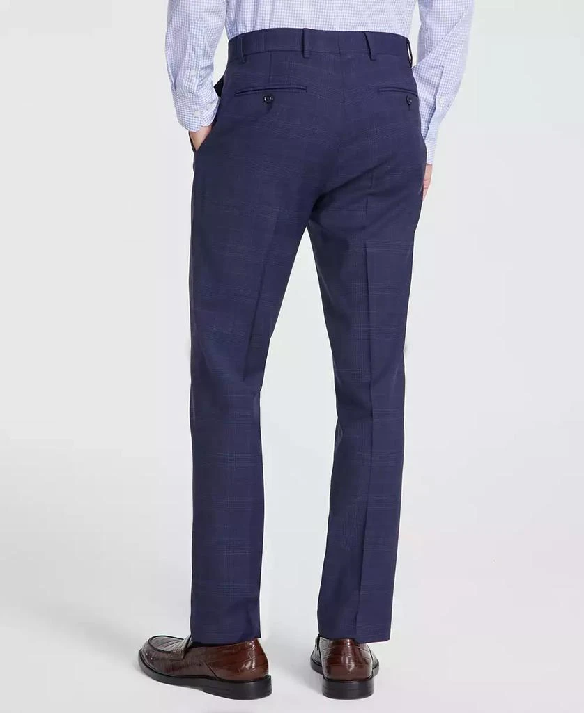 商品Tommy Hilfiger|Men's Modern-Fit Stretch Wool Blend Plaid Suit Pants,价格¥451,第4张图片详细描述