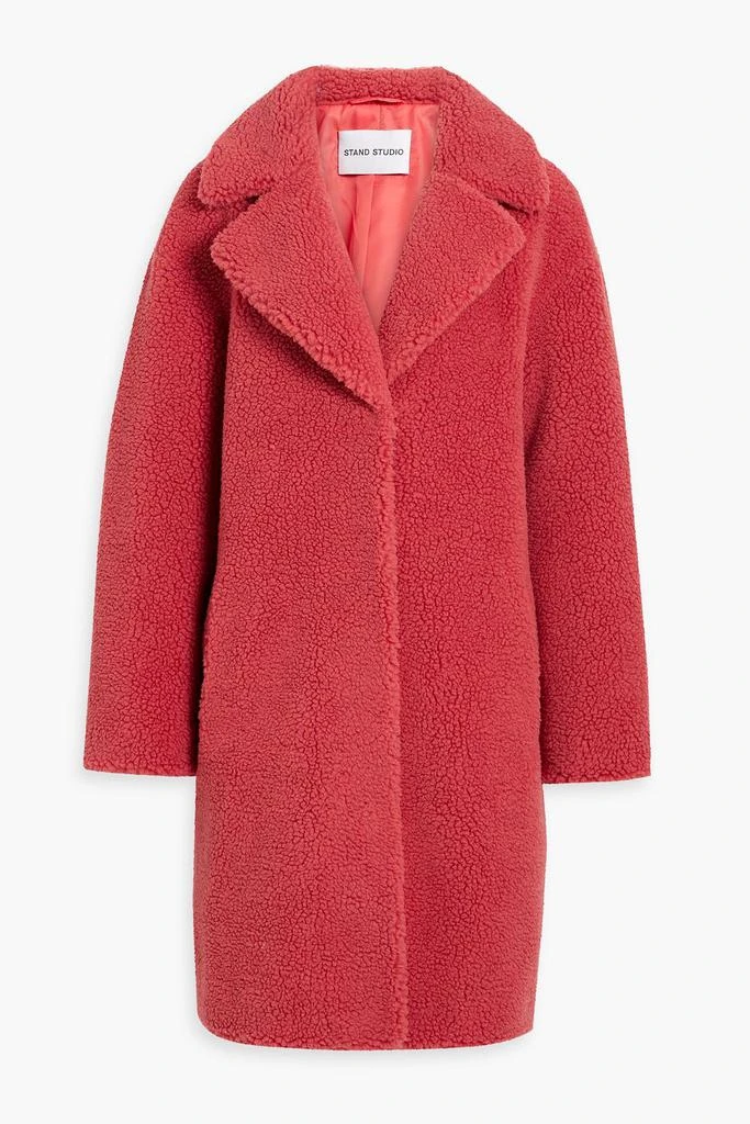 STAND STUDIO Camille faux shearling coat 1