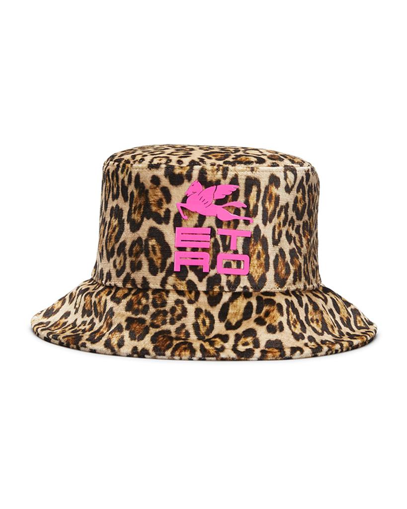 Cappello Logo Leopard Bucket Hat商品第1张图片规格展示