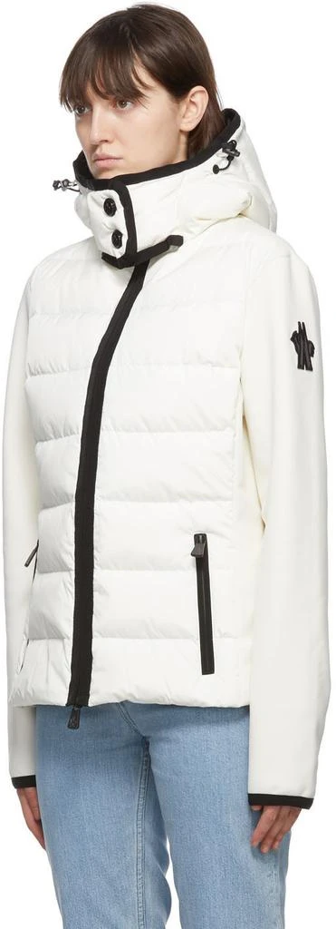 商品Moncler|White Down Paneled Jacket,价格¥8621,第4张图片详细描述
