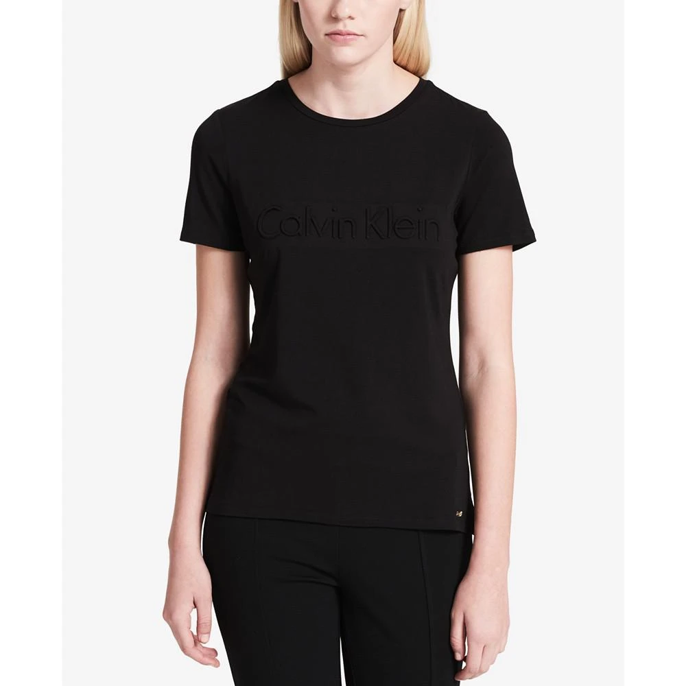 商品Calvin Klein|Short Sleeve Logo T-Shirt,价格¥178,第1张图片