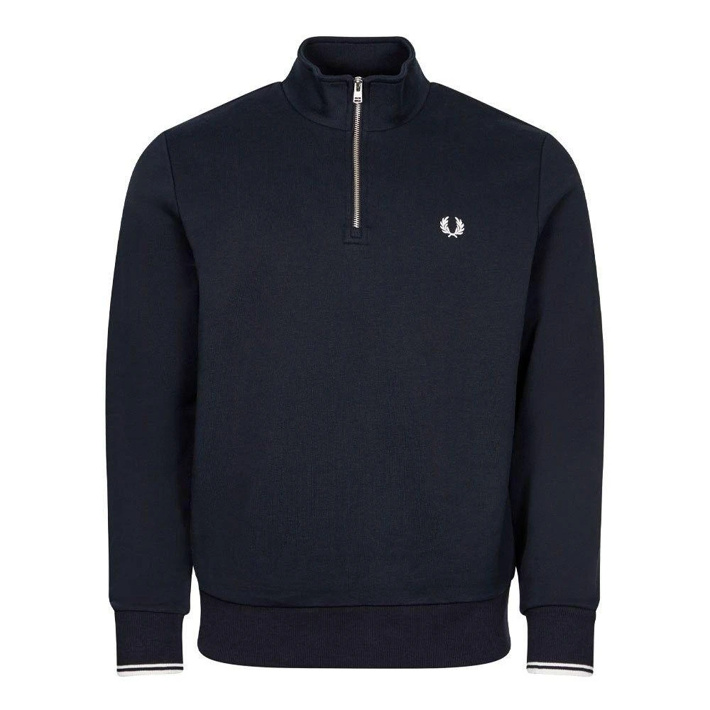 商品Fred Perry|Half Zip Sweat - Navy,价格¥515,第1张图片
