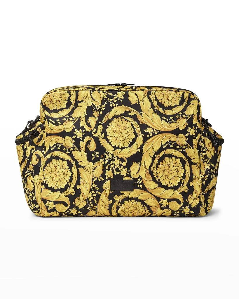 商品Versace|Kid's Barocco-Print Diaper Bag w/ Changing Pad,价格¥3977,第1张图片