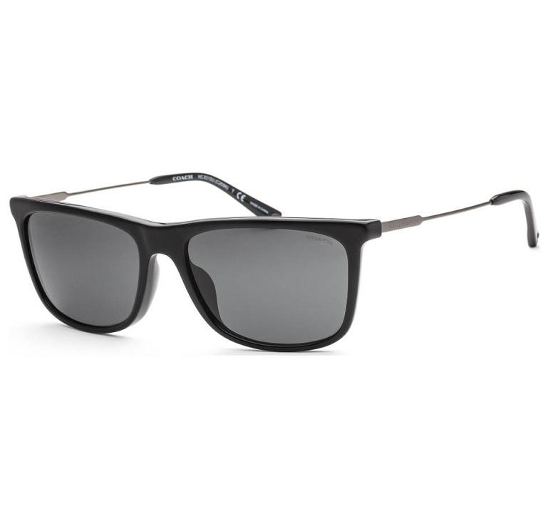 Dark Grey Square Mens Sunglasses HC8310U 500287 58商品第1张图片规格展示