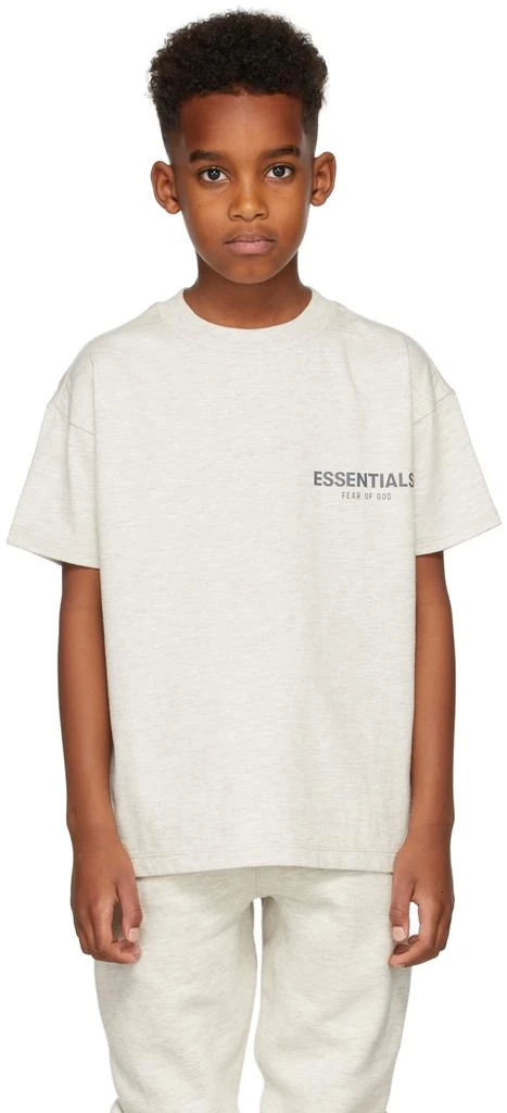 商品Essentials|Kids Off-White Jersey T-Shirt,价格¥204,第2张图片详细描述