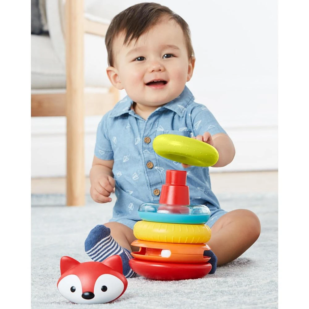 商品Skip Hop|Explore & More Fox Stacking Baby Toy,价格¥83,第5张图片详细描述