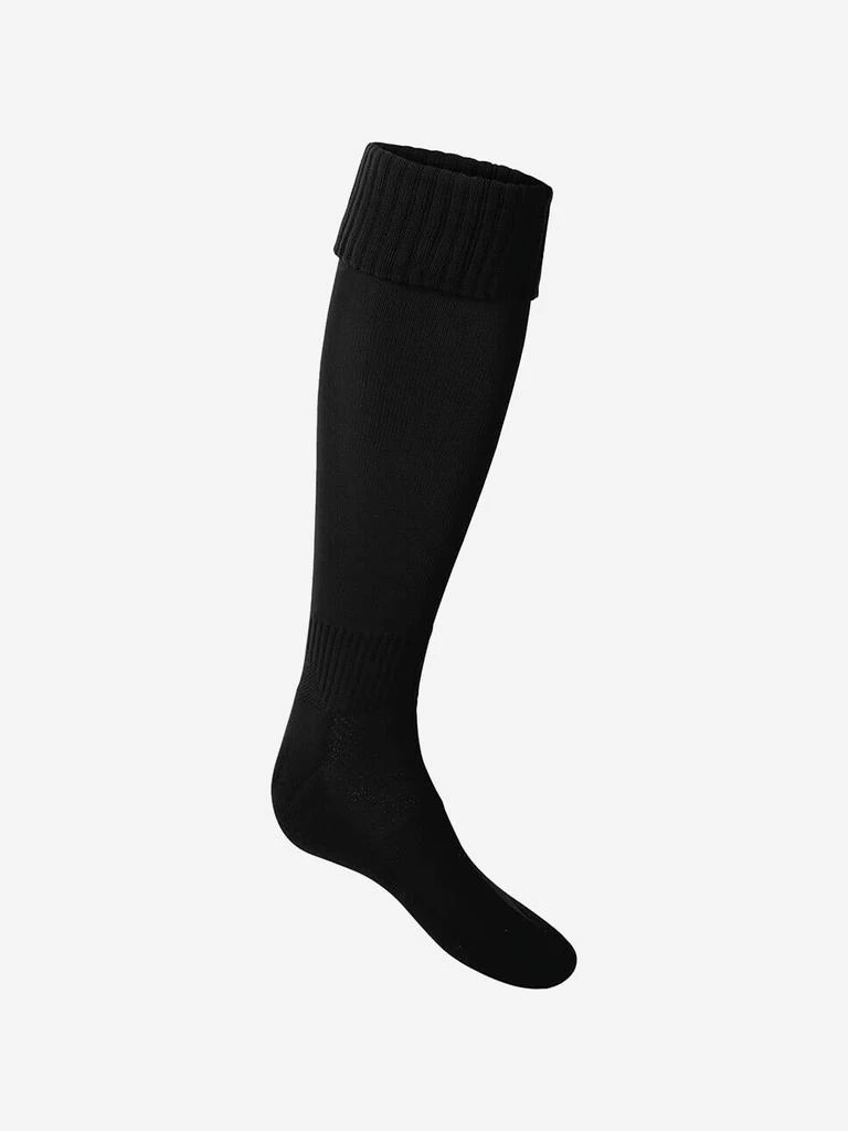 商品Zeco Schoolwear|Zeco Kids School Football Socks in Black,价格¥58,第1张图片