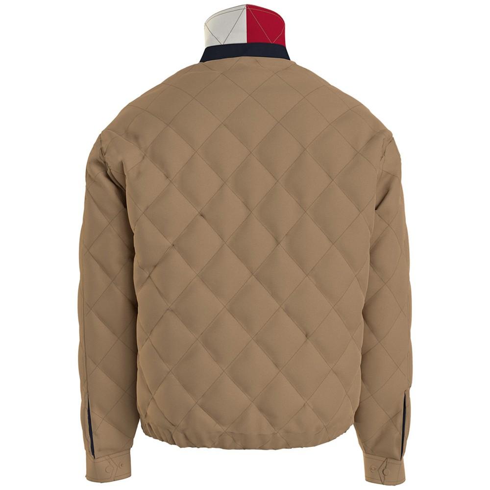 Men's Ivy Diamond-Quilted Full-Zip Jacket商品第2张图片规格展示
