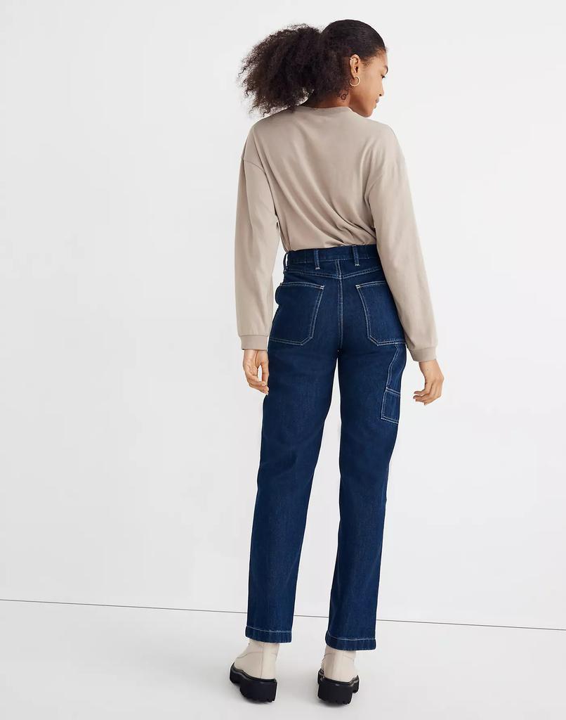 商品Madewell|The Perfect Vintage Straight Jean in Henshaw Wash: Workwear Edition,价格¥1090,第5张图片详细描述