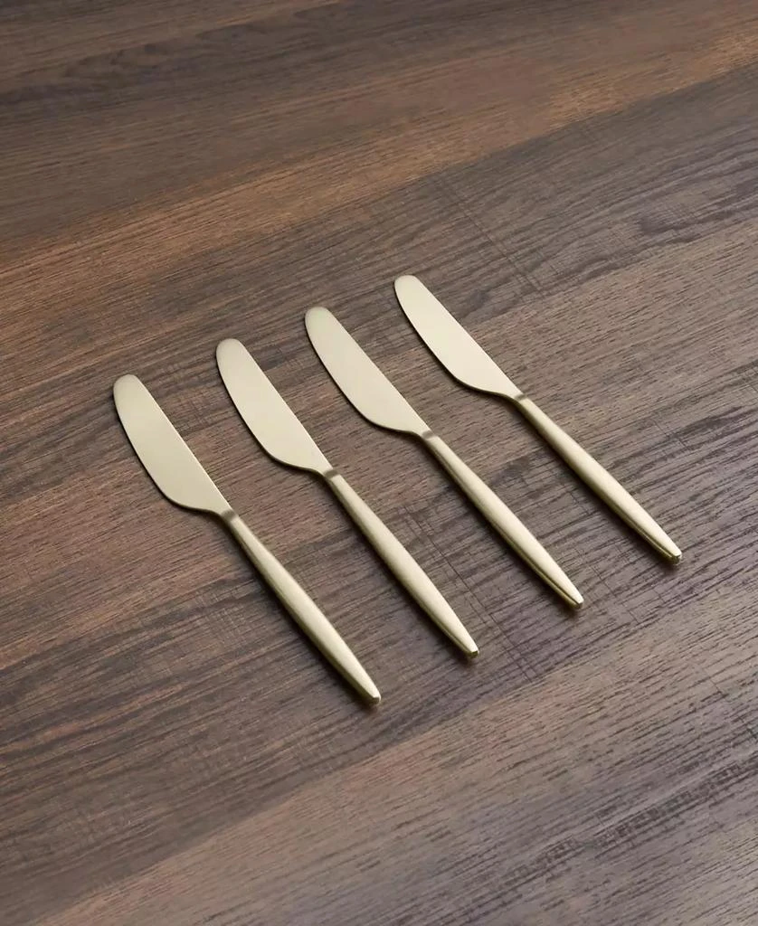 商品Cambridge Silversmiths|Gaze Champagne Satin Spreaders Set, 4 Piece,价格¥447,第2张图片详细描述