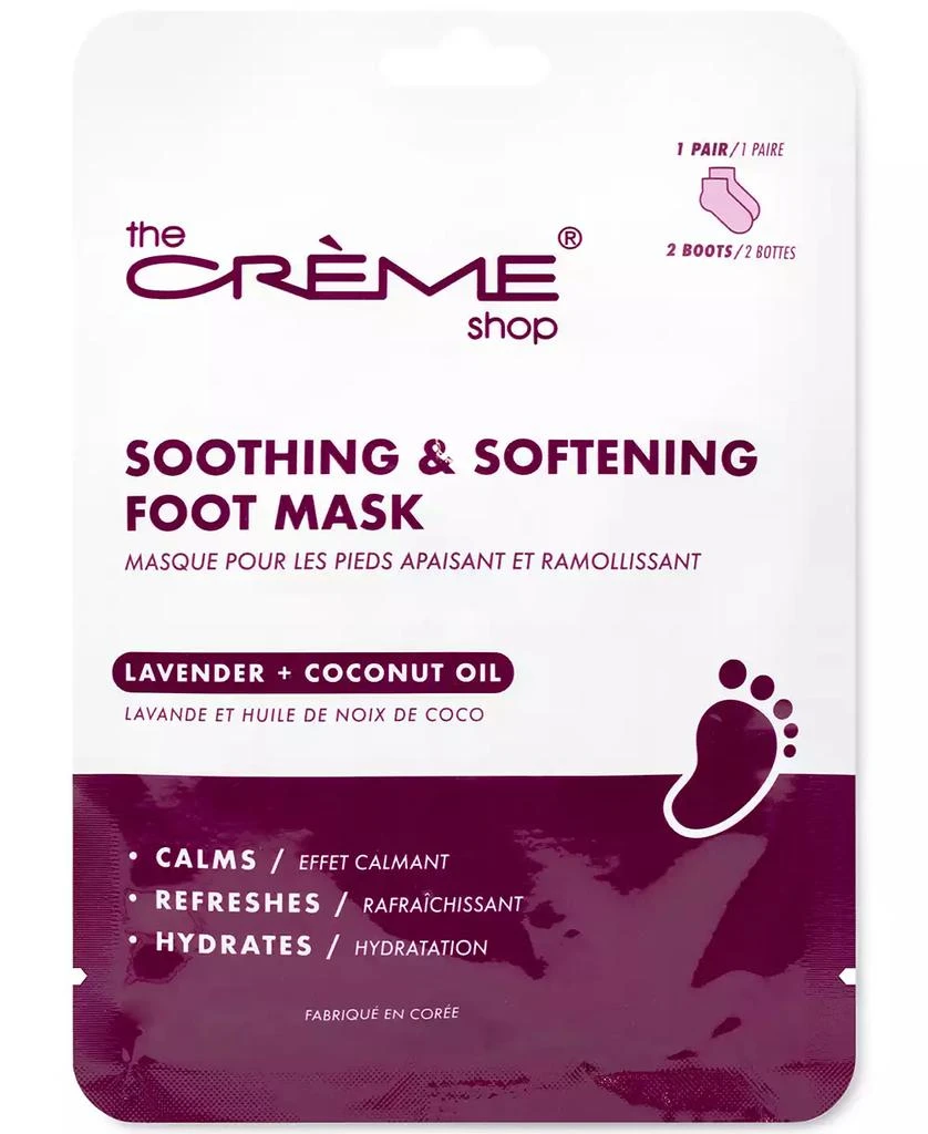 商品The Creme Shop|Soothing & Softening Foot Mask, 3-Pk.,价格¥93,第1张图片