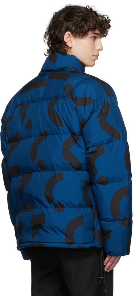 商品Kenzo|Blue Down Monogram Sport Jacket,价格¥5992,第5张图片详细描述