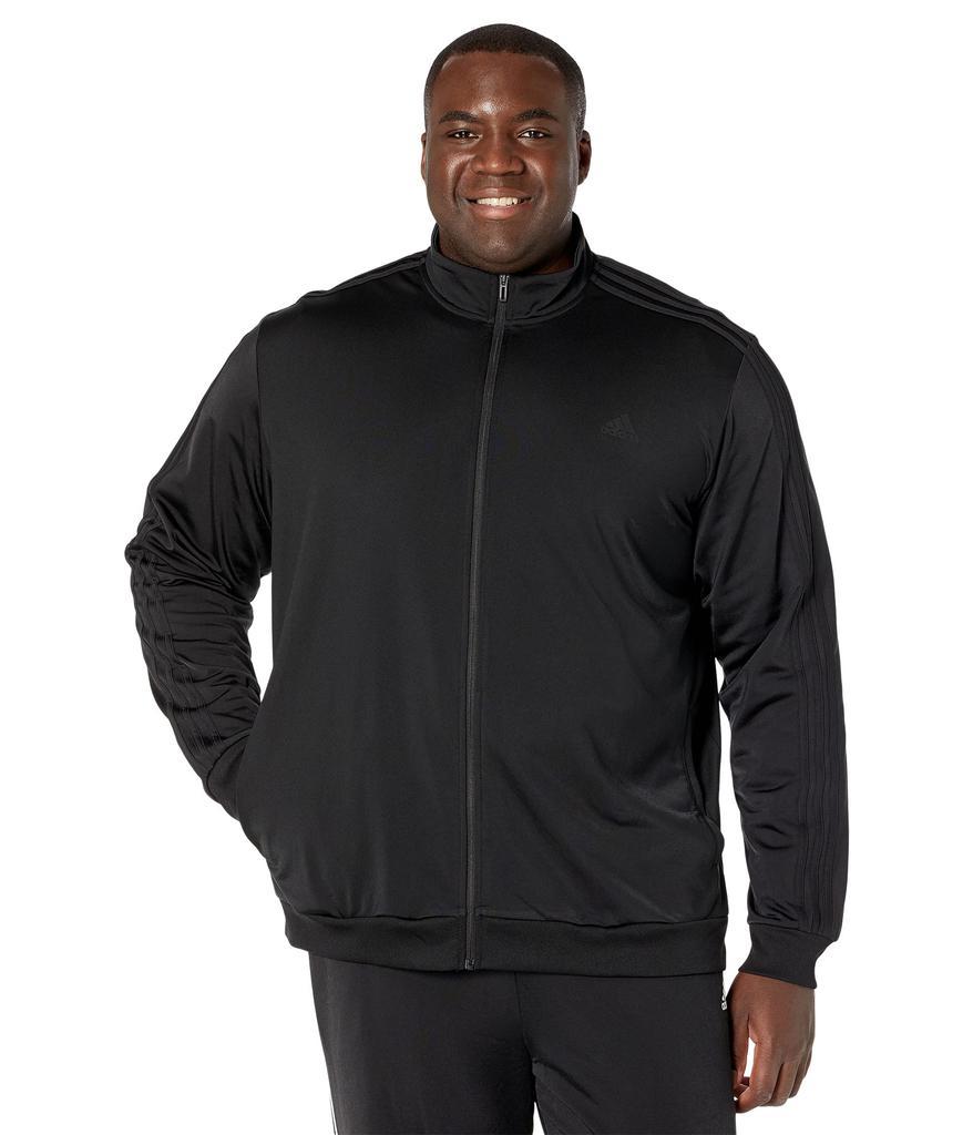 商品Adidas|Big & Tall Essentials 3-Stripe Tricot Track Jacket,价格¥237-¥340,第1张图片