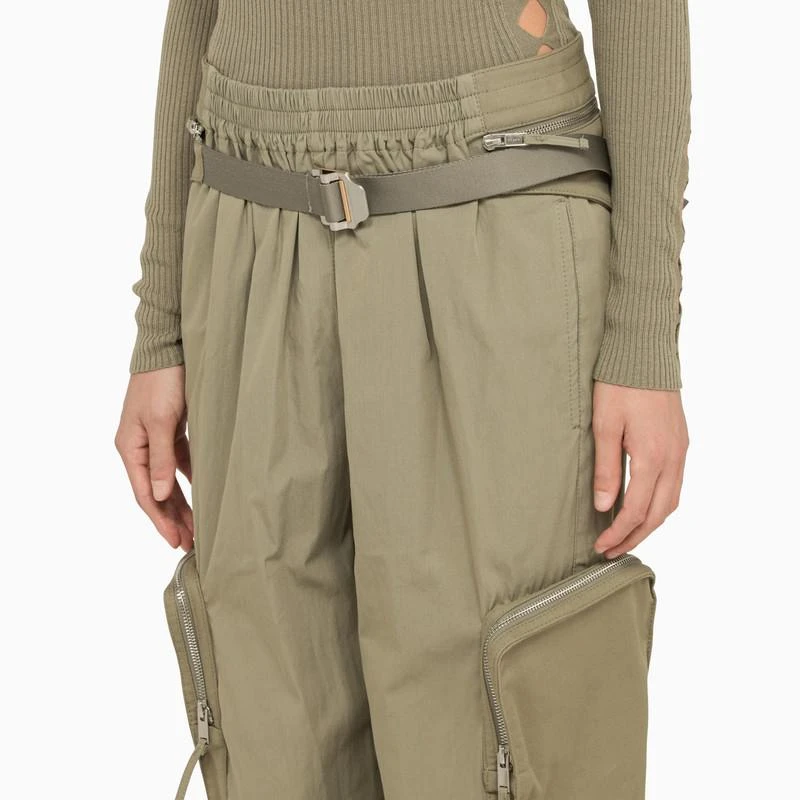 商品Dion Lee|SAGE GREEN CARGO TROUSERS WITH BELT BAG,价格¥5444,第5张图片详细描述