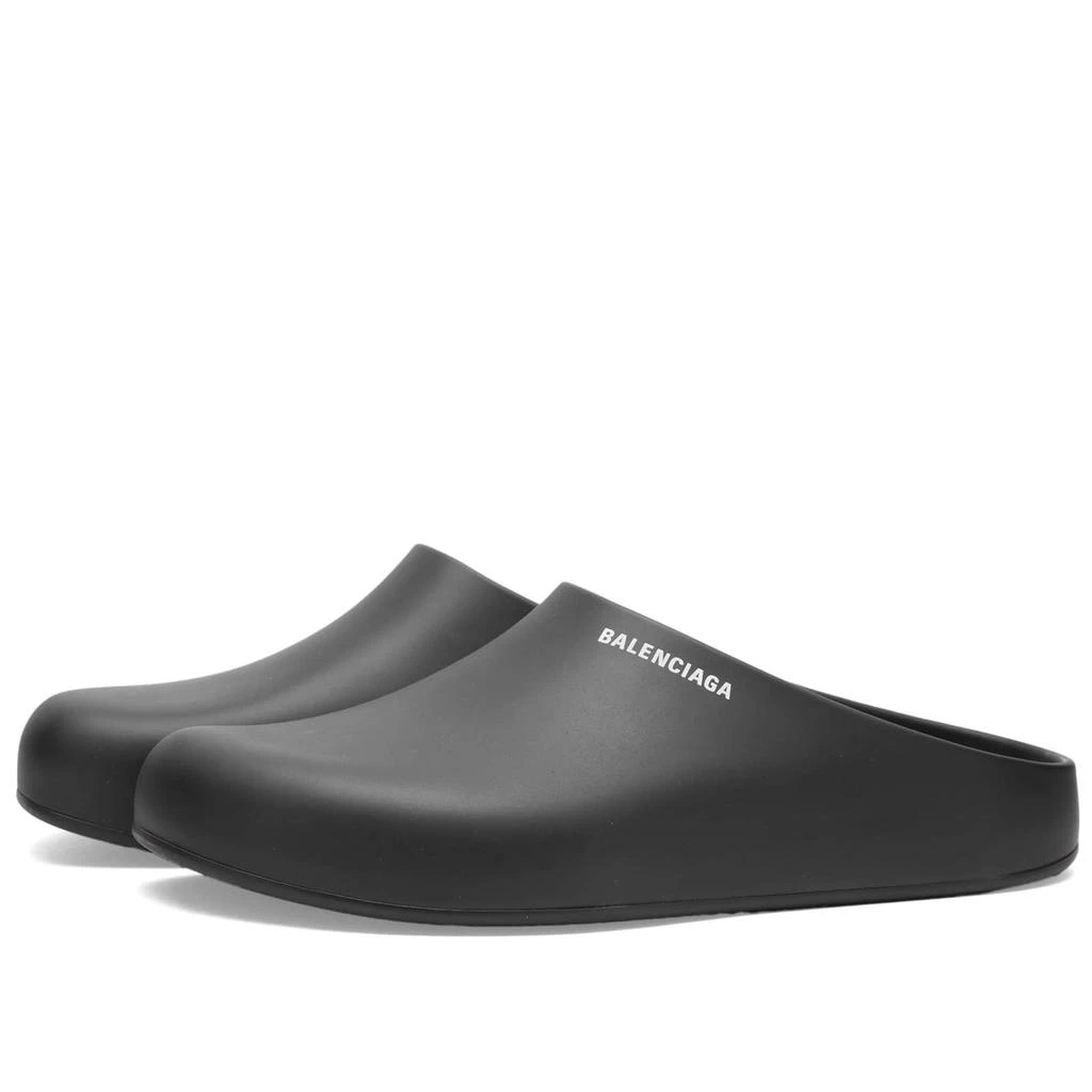 商品Balenciaga|Balenciaga Logo Rubber Mule,价格¥2807,第1张图片