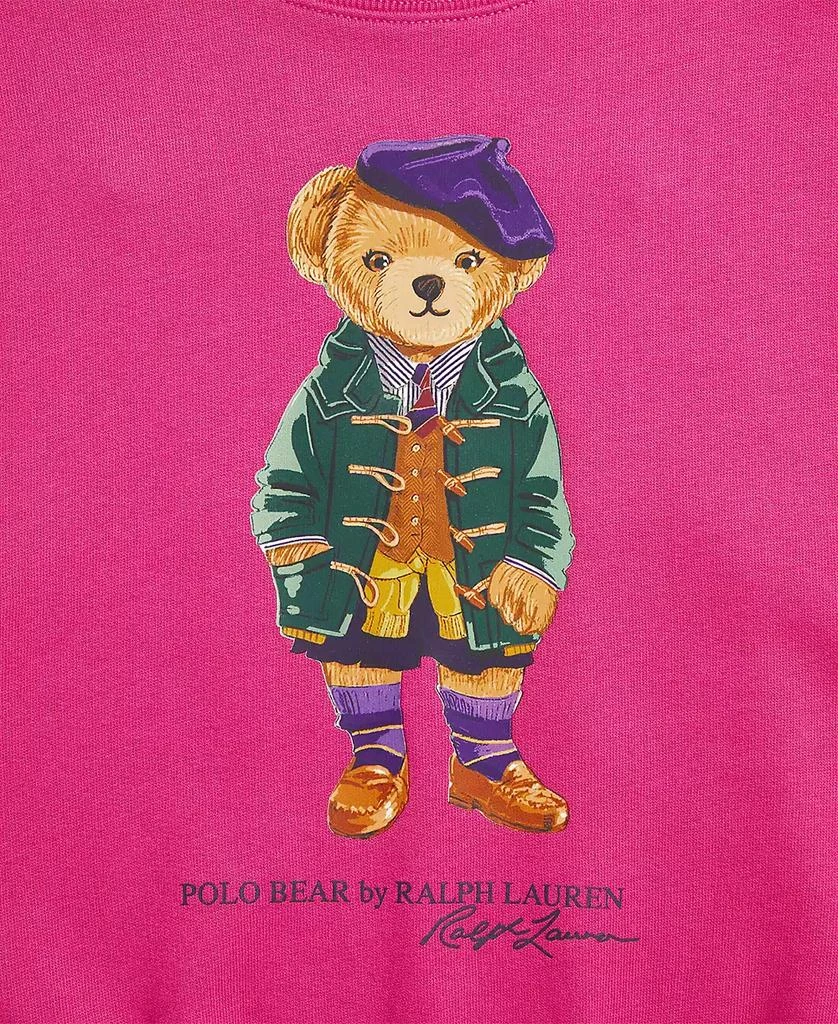 商品Ralph Lauren|Big Girls Polo Bear Fleece Sweatshirt,价格¥367,第3张图片详细描述