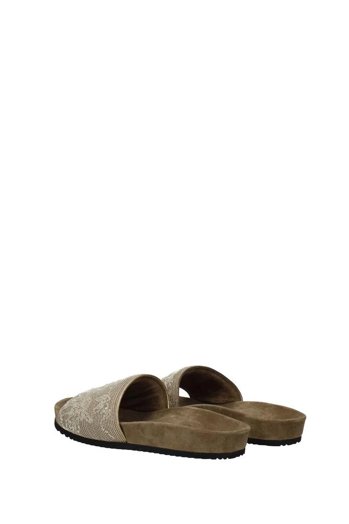 商品Brunello Cucinelli|Slippers and clogs Leather Beige,价格¥3491,第4张图片详细描述