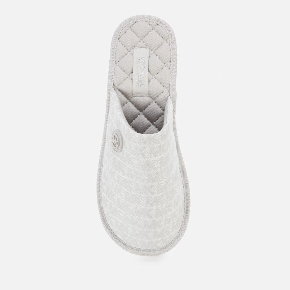 商品Michael Kors|MICHAEL MICHAEL KORS WOMEN'S JANIS SLIPPERS - OPTIC WHITE,价格¥336,第3张图片详细描述