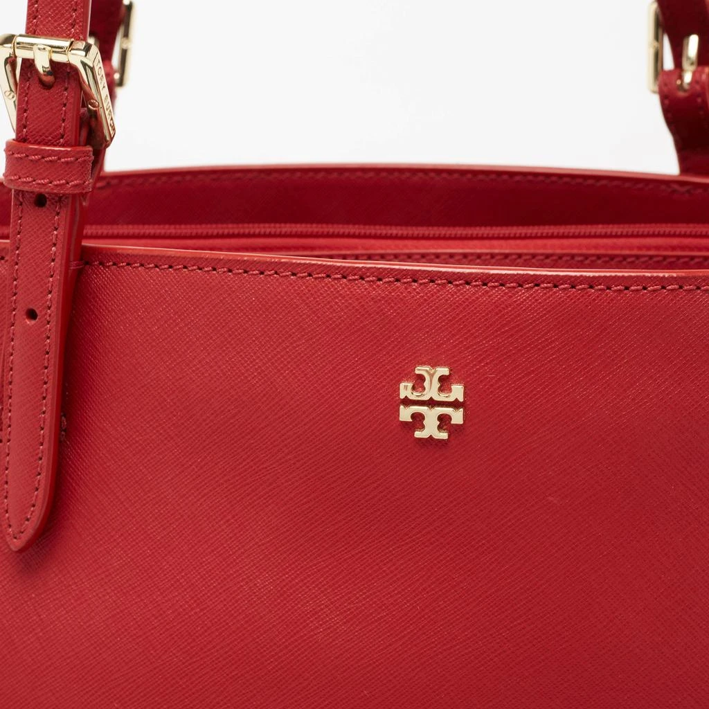 商品[二手商品] Tory Burch|Tory Burch Red Leather Medium York Buckle Tote,价格¥1051,第5张图片详细描述