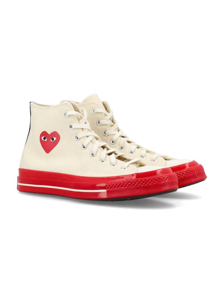 商品Comme des Garcons|COMME DES GARÇONS PLAY X CONVERSE Chuck 70 CDG high red sole,价格¥967,第2张图片详细描述