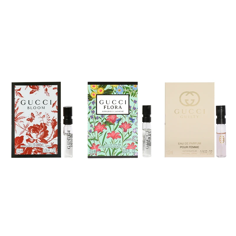 商品[国内直发] Gucci|古驰 罪爱 惹火 男士燃情 女士燃情 香水体验装 香水EDP淡香水EDT 小样版 东方香调 1.5ml*3,价格¥89,第5张图片详细描述