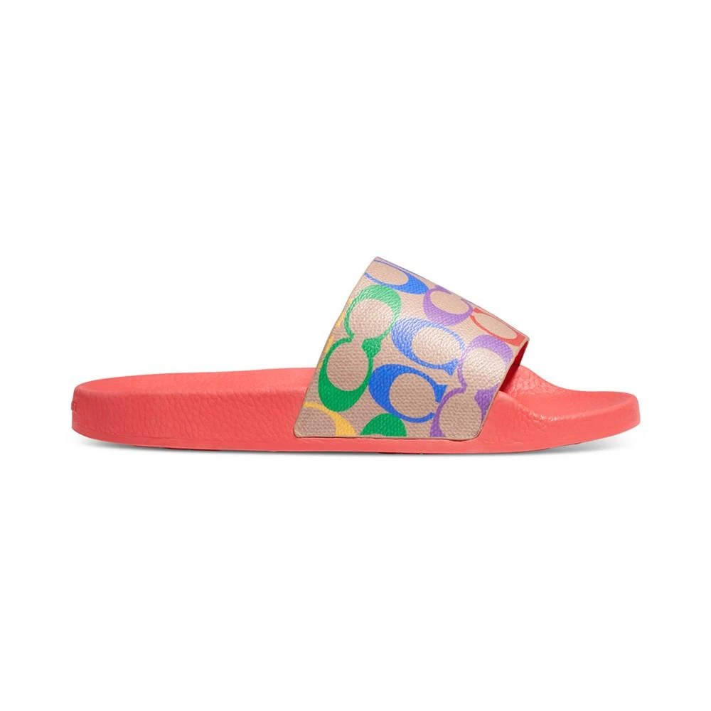 商品Coach|Women's Udele Sport Pool Slides,价格¥425,第2张图片详细描述
