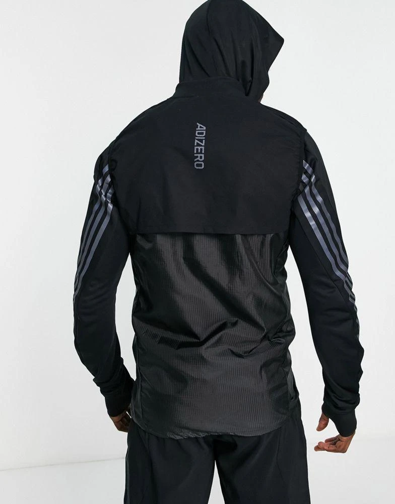 商品Adidas|adidas Running AdiZero gilet in black,价格¥687,第2张图片详细描述