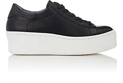 商品Barneys New York|Women's Leather Platform Sneakers,价格¥500,第1张图片