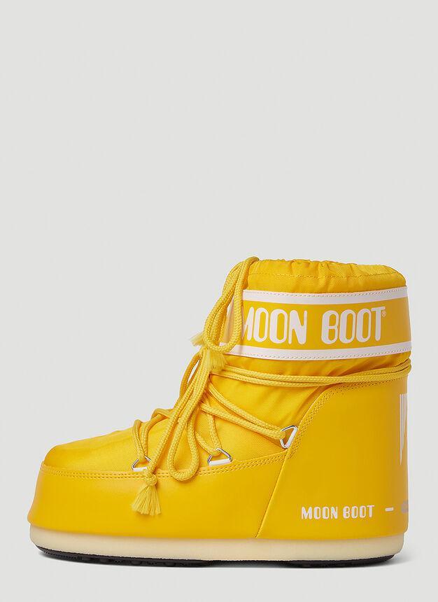 商品Moon Boot|Icon Low Snow Boots in Yellow,价格¥1223,第5张图片详细描述