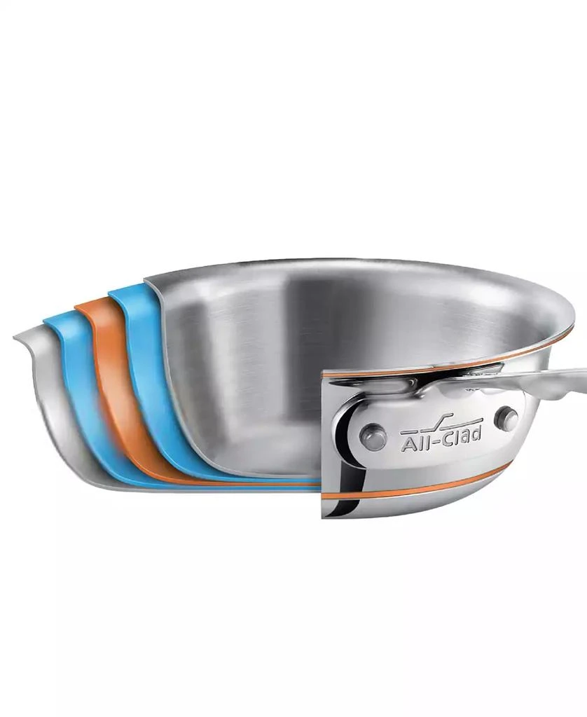 商品All-Clad|Copper-Core 3 Qt. Covered Saute Pan,价格¥2651,第2张图片详细描述