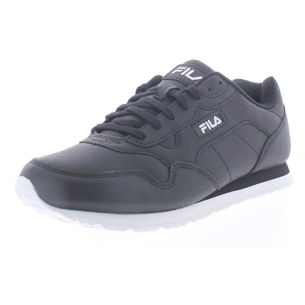 商品Fila|Fila Mens Cress  Faux Leather Fitness Sneakers,价格¥119,第1张图片