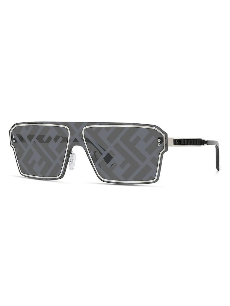 商品Fendi|Fendi Fragment 142MM Shield Sunglasses,价格¥3071,第2张图片详细描述