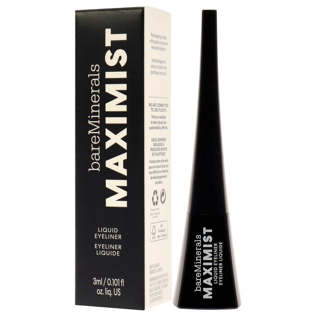 商品BareMinerals|Maximist Liquid Eyeliner by bareMinerals for Women - 0.101 oz Eyeliner,价格¥176,第1张图片
