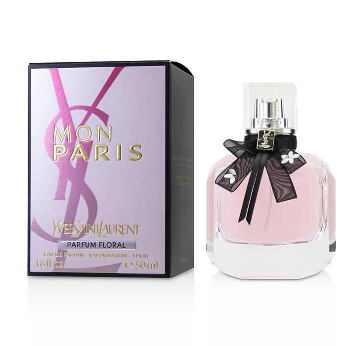 商品Yves Saint Laurent|Yves Saint Laurent 反转巴黎女士花溢香水(花香版)女士香水Mon Paris Floral 50ml/1.7oz,价格¥974,第1张图片