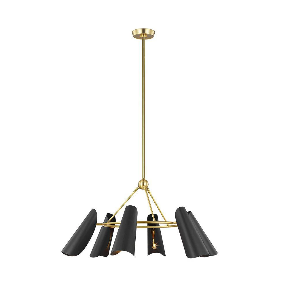 商品AERIN|Tresa 6 Light Chandelier,价格¥5342,第1张图片详细描述