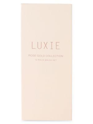 商品Luxie|12-Piece Signature Rose Gold Brush Set,价格¥658,第5张图片详细描述
