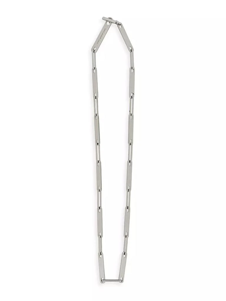 商品Yves Saint Laurent|Plaque Chain Necklace In Metal,价格¥4122,第1张图片