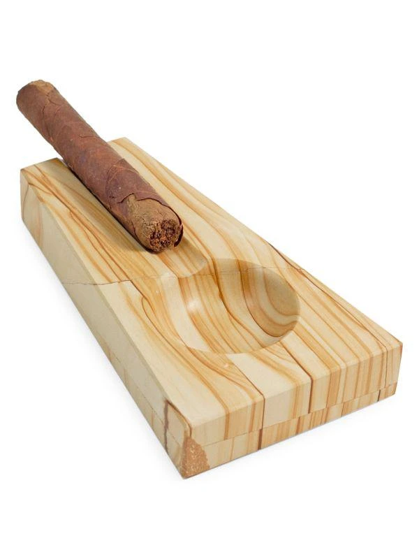 商品Bey-Berk|Single Cigar Marble Ashtray,价格¥333,第1张图片